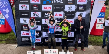 Aleix Alcón finalitza segon a la prova de Copa Catalana de Trial de Nens de Llagostera