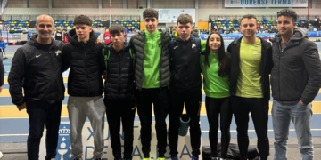 Eros Alegre, de la UA Montsià, medalla d’or a la prova de 300 llisos de l’Estatal sub’16