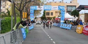 Danil Svilovskii, de la Penya Ciclista Baix Ebre, segon al Trofeu 15 d’Abril de La Canonja