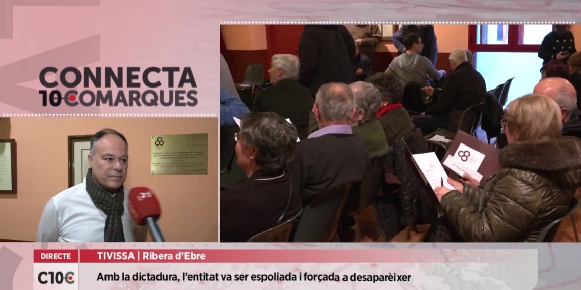 50è aniversari de la recuperació de la Societat Obrera de Tivissa