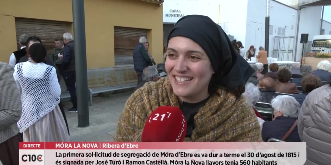 Móra la Nova celebra el 195è aniversari de la independència de la vila