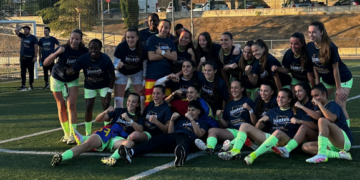L’aldeana Noa Benito es proclama campiona de lliga amb el Juvenil Femení Preferent del FC Barcelona