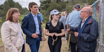 Rasquera reivindica el futur de la cabra blanca a la Fira Ramadera i d’Artesania