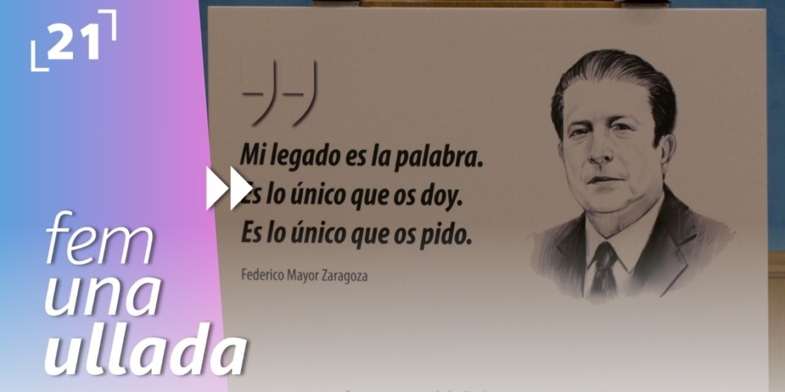 Acte en record de Federico Mayor Zaragoza