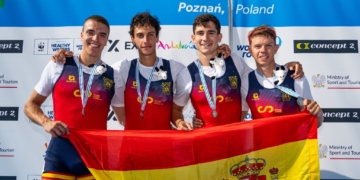 Merescuda recepció a Èric Pastor, component del Club de Rem Tortosa que ha guanyat la plata al Mundial sub’23