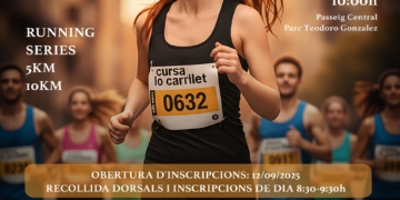La Cursa Lo Carrilet – Tortosa se celebrarà el proper 12 d’octubre i serà cursa d’or del Running Series de l’Ebre