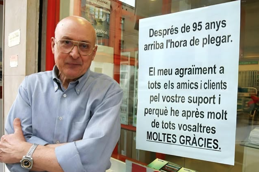 Mor als 95 anys Josep Maria Altadill, fundador de la Boutique del Disc de Tortosa
