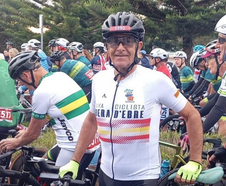 Dues avaries condicionen la cursa de Ramon Roig al Campionat del Món de Ciclisme Gran Fondo UCI