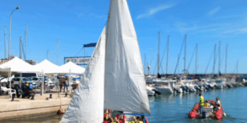 La III Jornada de Vela Inclusiva Territorial a l’Ampolla, ajornada novament per les previsions meteorològiques