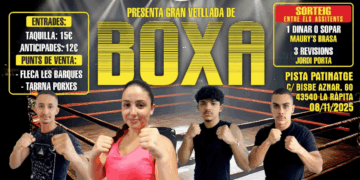 La Ràpita acollirà el 8 de novembre una Vetllada de Boxa amateur