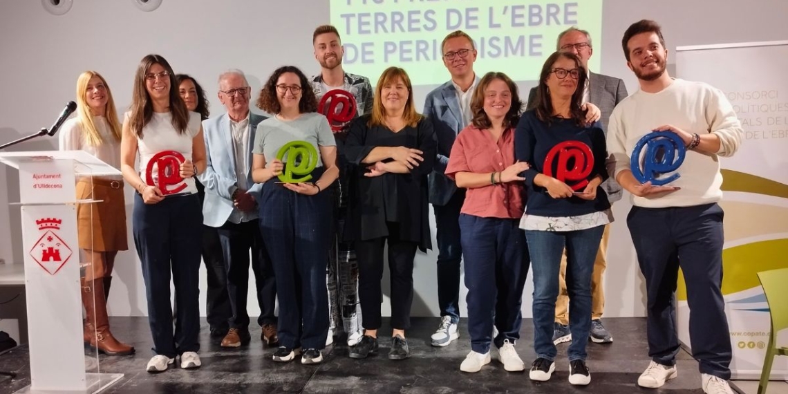 El Col·legi de Periodistes reconeix la tasca dels professionals de l’Ebre en la 11a edició dels Premis Terres de l’Ebre