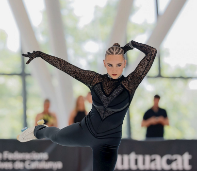 Júlia Amado, del Club Patí l’Aldea, acaba vuitena a la Copa d’Europa