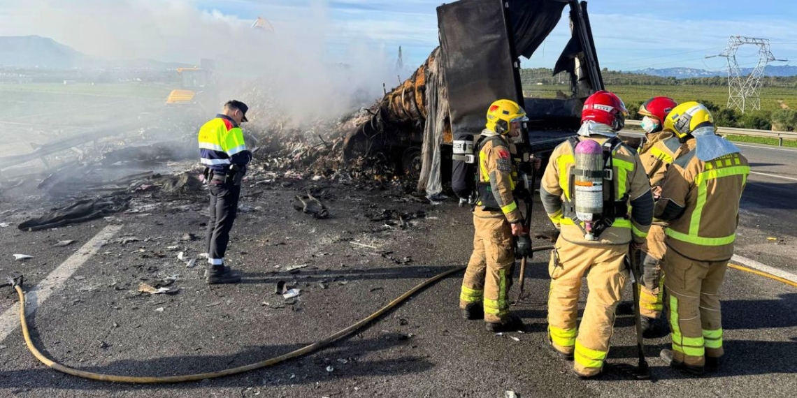 accidente ap-7 tarragona