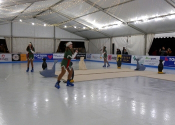 Torna la pista de gel de Tortosa, element clau del comerç a Nadal