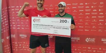 Bellés i Mata guanyen la primera masculina del quart torneig de l’Audi disputat a l’Ebre Padel Deltebre