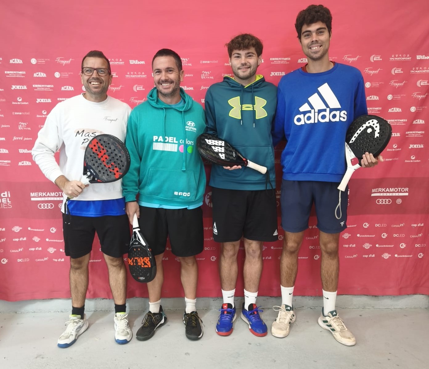 64 parelles competeixen al quart torneig de l’Audi Padel Series a Deltebre