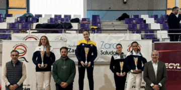 Daniela Pinyol finalitza tercera al TNR M’20 d’esgrima de Zaratán