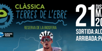 La tercera edició de la Clàssica Terres de l’Ebre se celebrarà el 21 de març entre Alcanar i Paüls