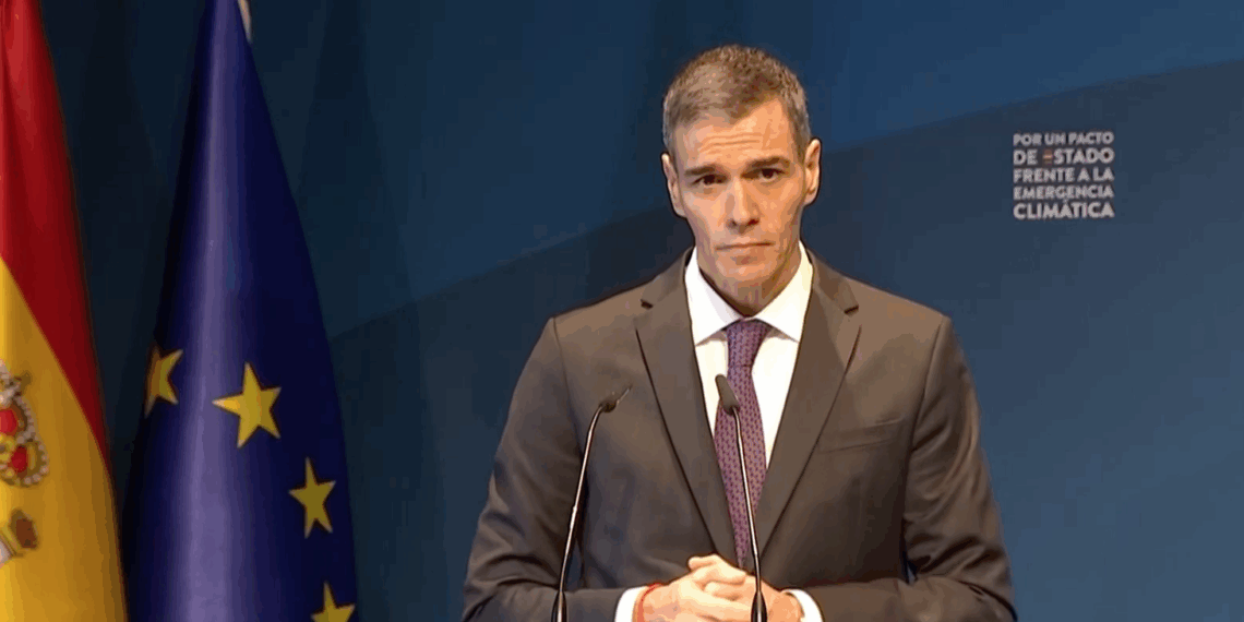 Sánchez anuncia un Pacte d’Estat per afrontar l’emergència climàtica amb inversions en municipis petits