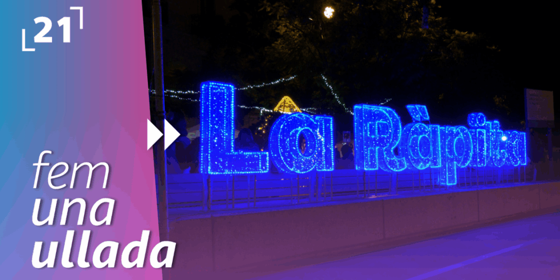 Encesa de les llums de Nadal de La Ràpita