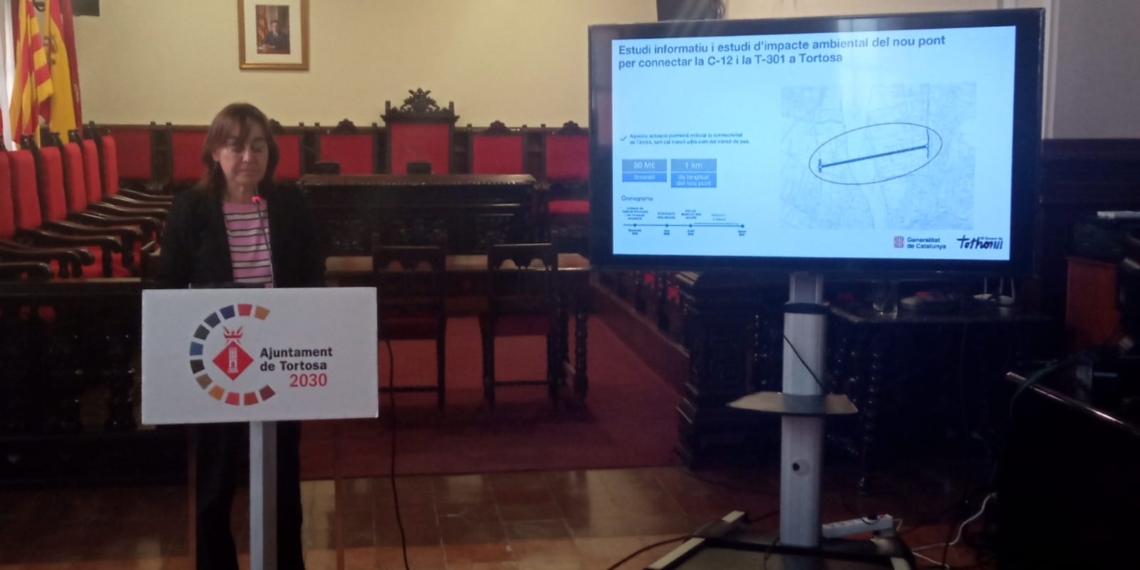 Territori anuncia que Tortosa tindrà un nou pont sobre l’Ebre entre Jesús i el barri de Remolins