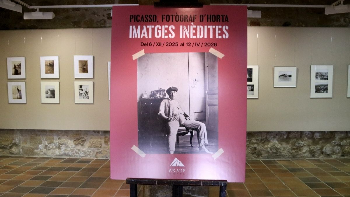 El Centre Picasso d’Orta exposa dinou fotografies inèdites fetes pel pintor durant l’estada en què va gestar el cubisme