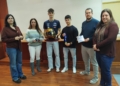 Recepció de l’Ajuntament d’Alcanar a Íker Garcia, campió del Mundial Júnior GP