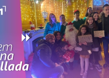 Arribada del Pare Noel a Amposta