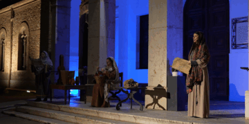 El pessebre vivent de Jesús celebra 40 anys de representacions al Convent de les Teresianes