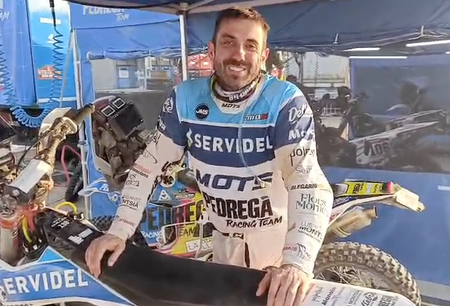 El deltebrenc Joan Guillén està oferint un bon rendiment al Rally Dakar