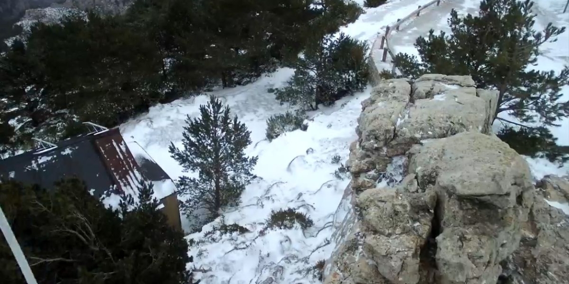 La borrasca Ingrid porta vent i fred a les Terres de l’Ebre amb neu a les zones altes