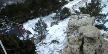 La borrasca Ingrid porta vent i fred a les Terres de l’Ebre amb neu a les zones altes