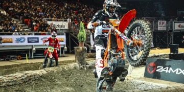 El gandesà Àlex Puey puja al podi a la prova del Mundial de Superenduro de Bilbao