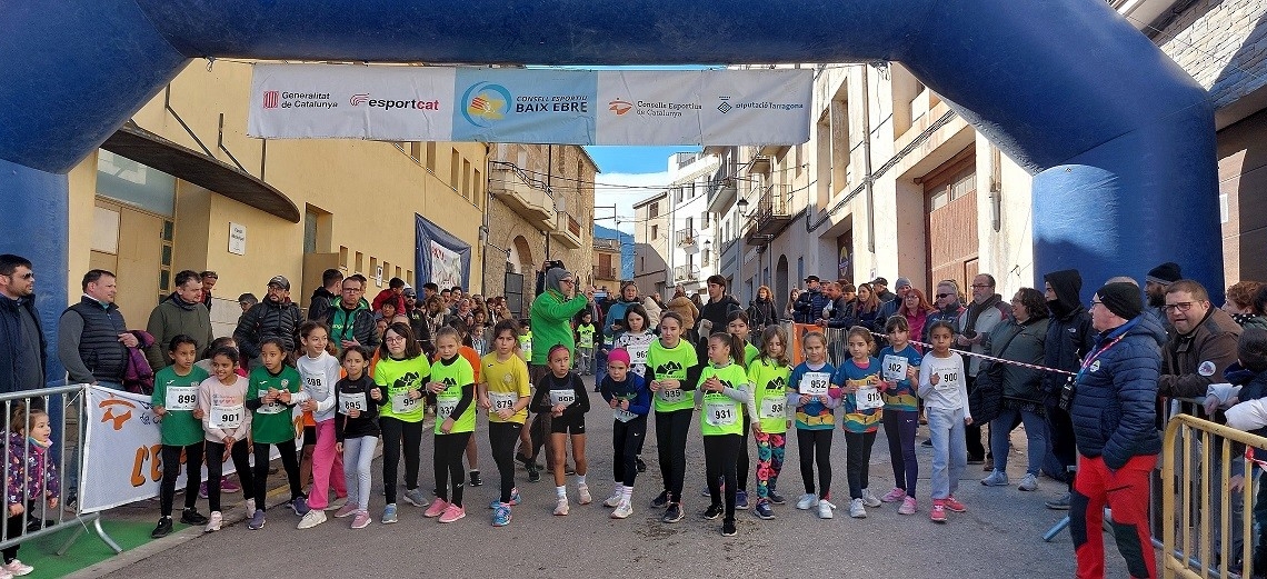 Paüls torna a acollir aquest diumenge 25 de gener una jornada de cros escolar del Baix Ebre