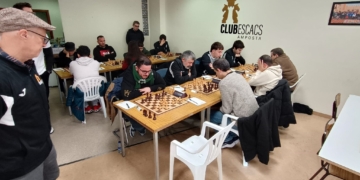 El CE Amposta ocupa el tercer lloc a la Lliga Catalana d’Escacs