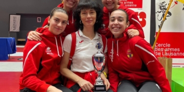 Daniela Pinyol, de la Sala Esgrima Amposta, setzena a la Copa del Món d’Udine