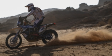 El deltebrenc Joan Guillén està oferint un bon rendiment al Rally Dakar