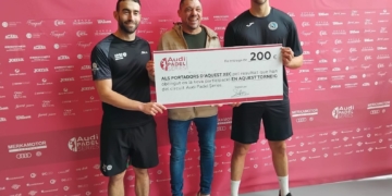 Carlos Bellés i Antonio Mata guanyen la primera masculina al torneig de l’Audi de l’Impacto Padel Benicarló