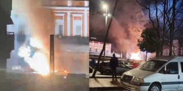 Explosió i incendi a l’estació de Tortosa