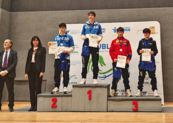 Pol Cid, de la Sala Esgrima Amposta, tercer en M’15 als Jocs del Mediterrani d’Eslovènia