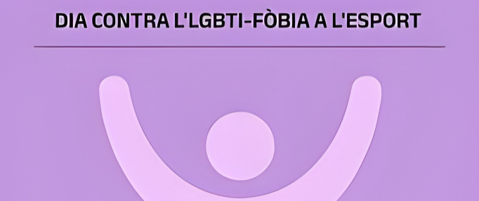 Diversitat, convivència, igualtat i respecte. Contra l’LGTBI-fòbia a l’esport!