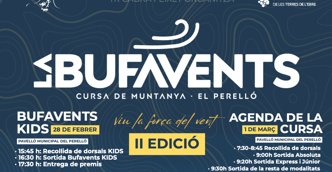 El Perelló acull La Bufavents, prova del Circuit de Curses per Muntanya de l’Ebre