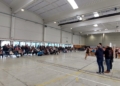 Primera jornada al pavelló de Jesús del campionat escolar de patinatge artístic del Baix Ebre