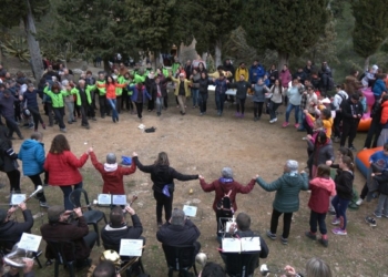 Tivissa celebra la seua primera Festa d’Hivern amb una multitudinària romeria a l’ermita de Sant Blai