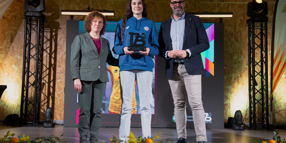 La jugadora de voleibol Júlia Vilar, esportista de l’any a Roquetes