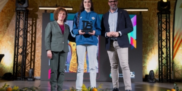 La jugadora de voleibol Júlia Vilar, esportista de l’any a Roquetes