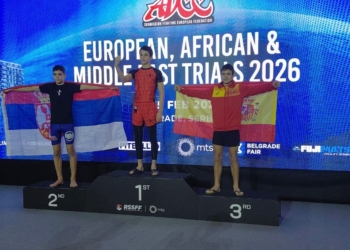 Àlex Alañá, de l’Alañá Team de Batea, bronze a l’ADCC Trials Europa