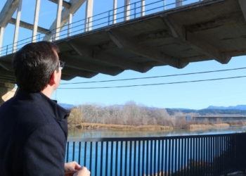 despreniments al pont de les Arcades de Móra d'Ebre
