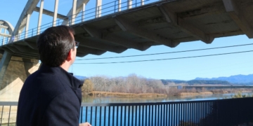 despreniments al pont de les Arcades de Móra d'Ebre