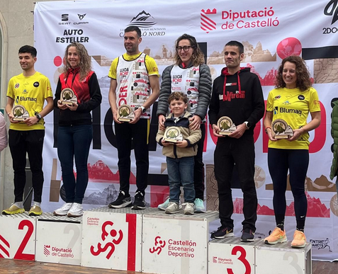 Lluisma Mas obre la temporada amb un podi de prestigi a Borriol